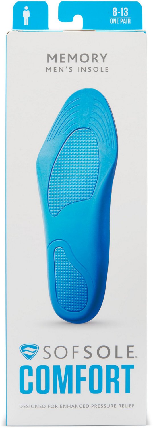Sof Sole Men's Memory Foam Insoles                                                                                               - view number 5