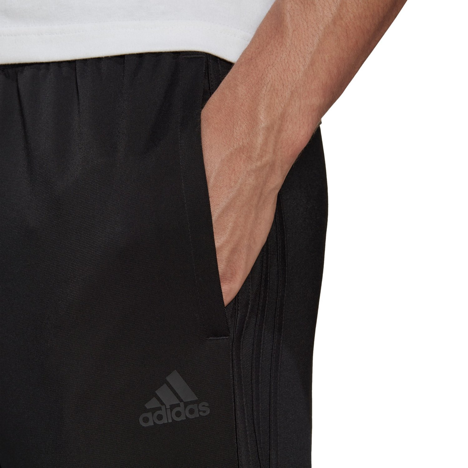 adidas Men's Warm Up Tricot Tapered Joggers - view number 4