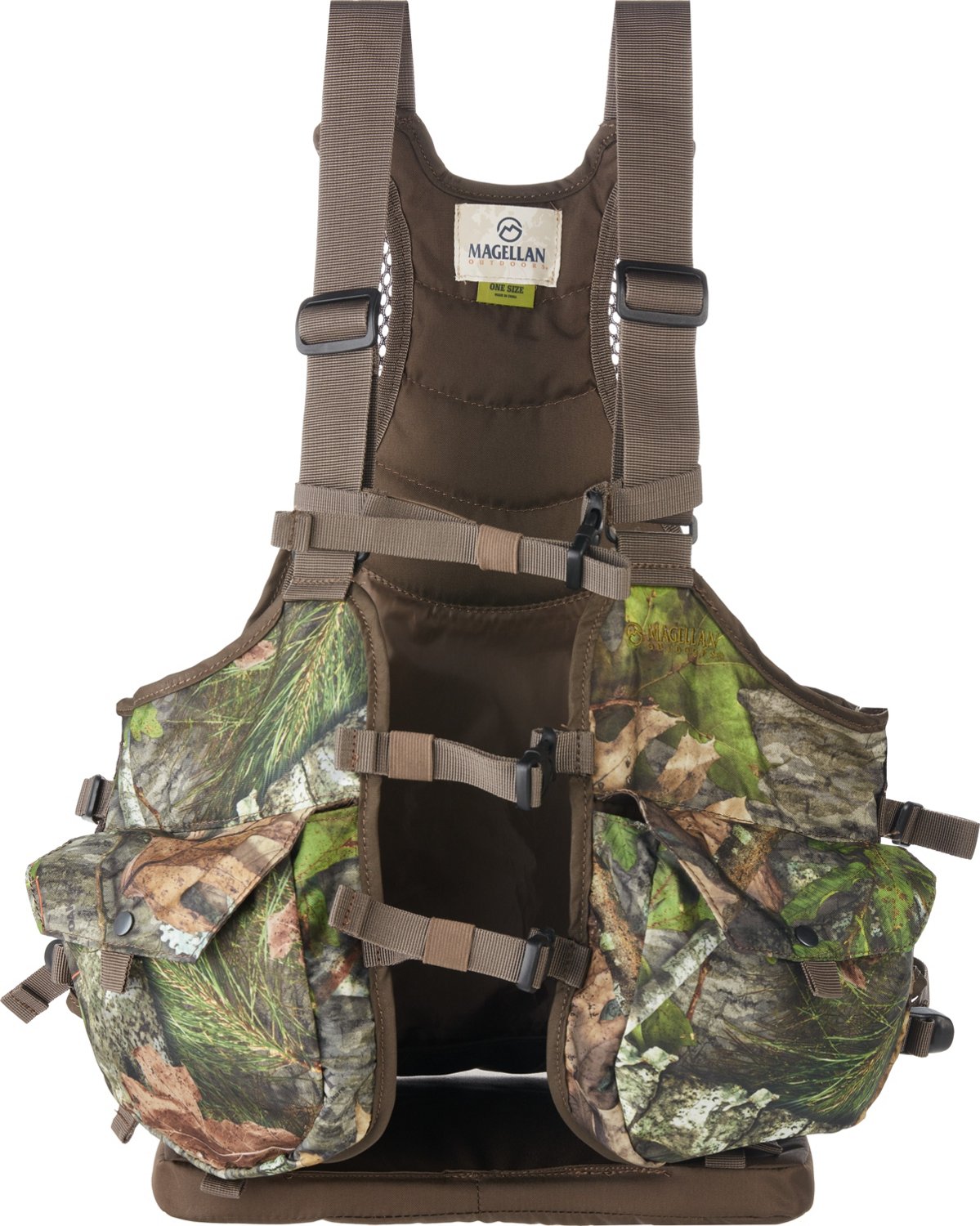 Magellan Outdoors Boys' Basic Strap Turkey Vest                                                                                  - view number 1 selected