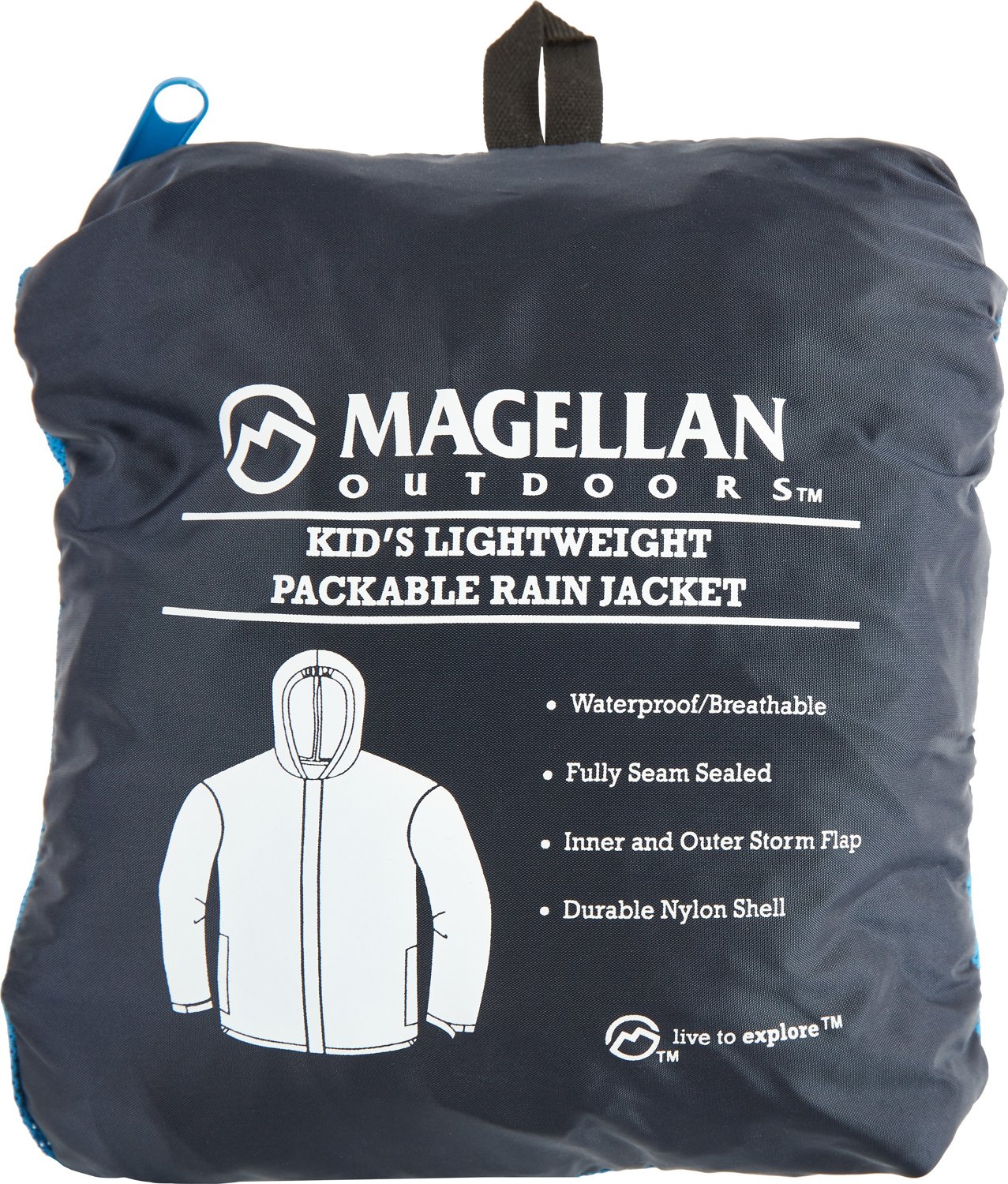 Waterproof jacket in outlet a pouch