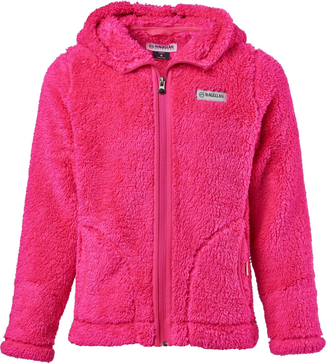 Magellan Girls' Bunny Fleece Sparkle Jacket