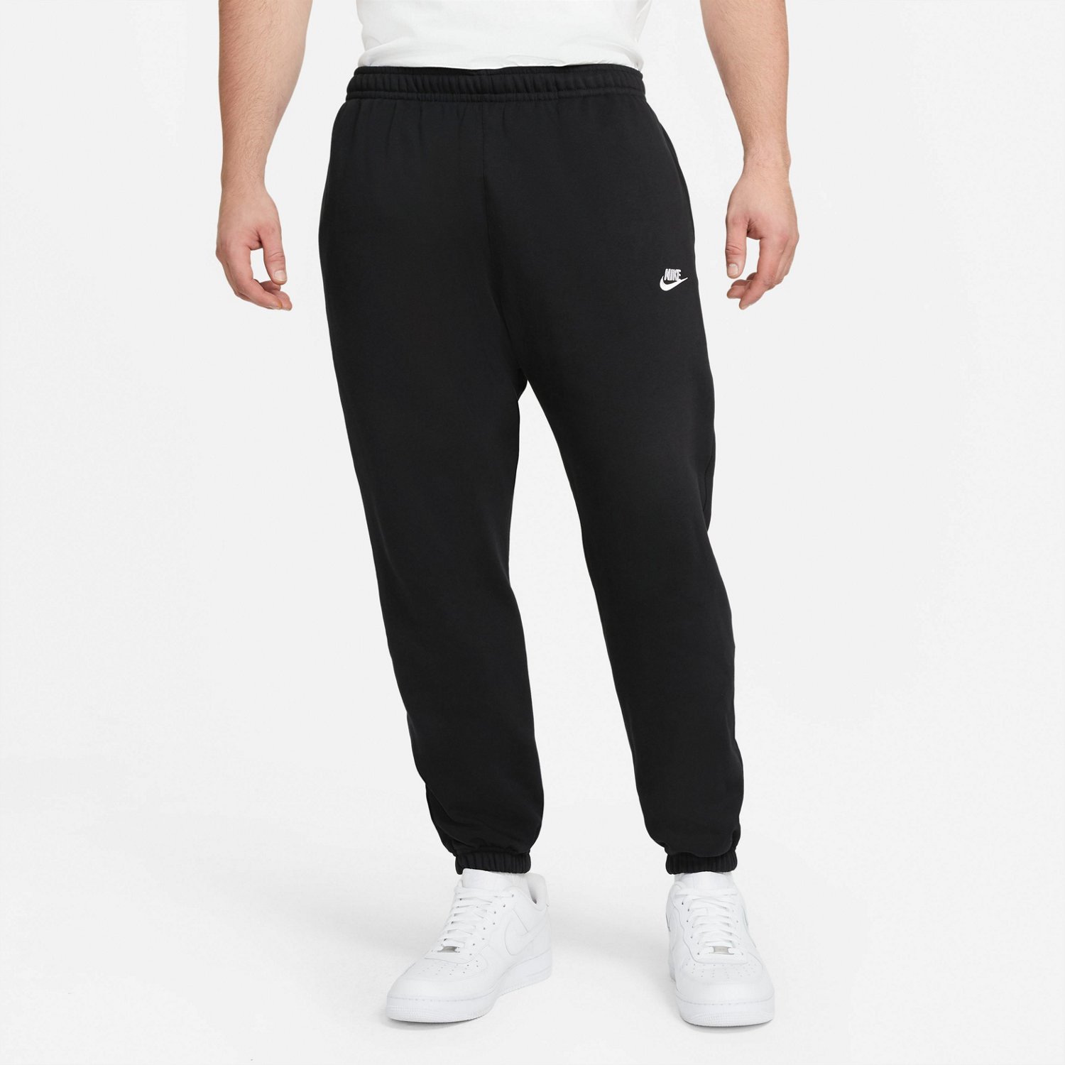 Nike Men's Sportswear Club Fleece Cuffed Sweatpants | Academy