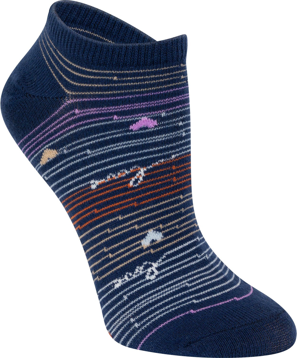 BCG Women’s Super Soft Spread The Love No-Show Socks 6 Pack - view number 2