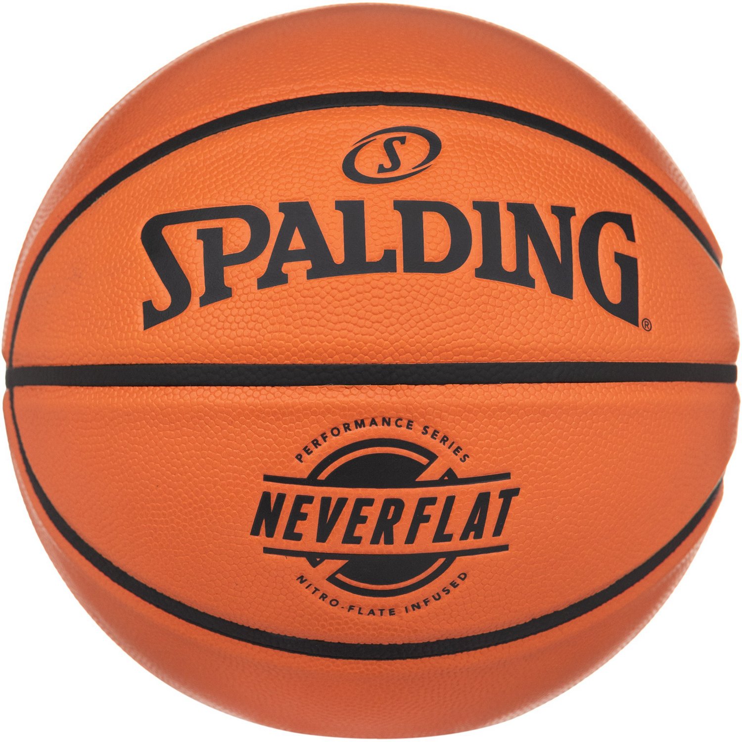 Spalding 29.5 in Neverflat Basketball | Free Shipping at Academy