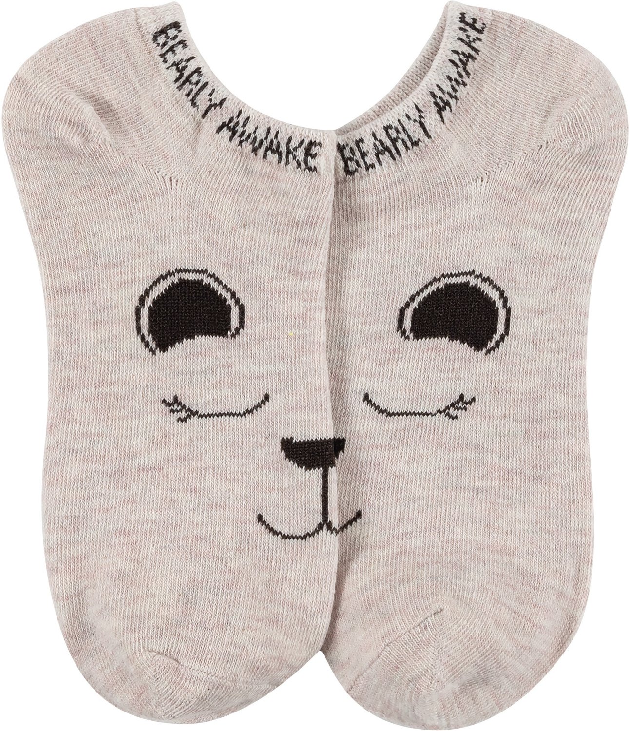 BCG Girls’ Super Soft Sleepy Critters No Show Socks 6 Pack - view number 3