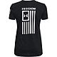 Under Armour Women's Freedom Flag T-shirt                                                                                        - view number 5