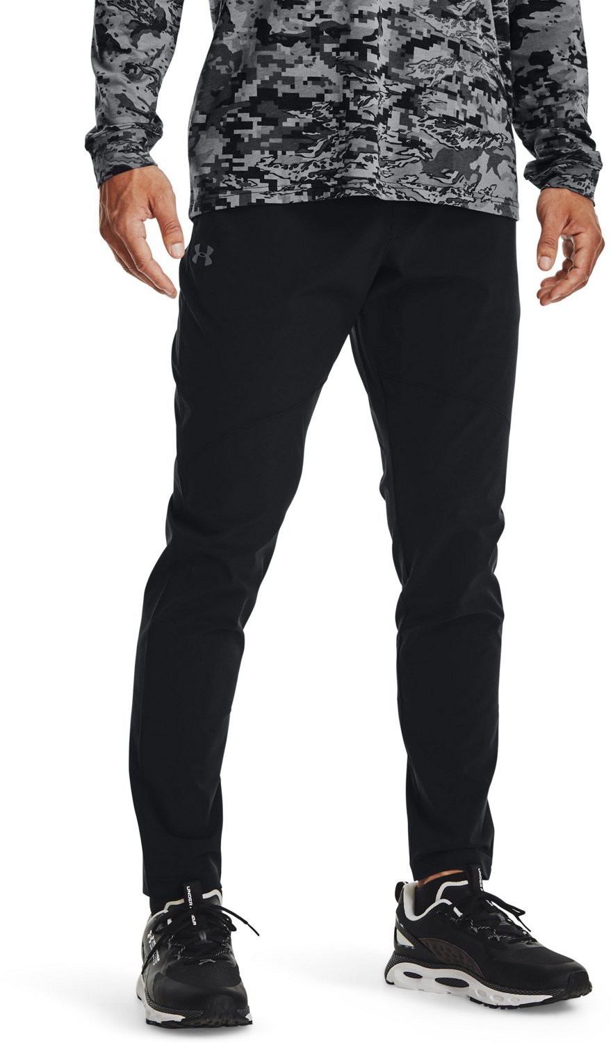 Under Armour Mens Flex Jogger Pants - Black