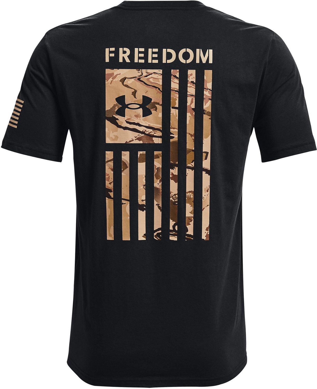 Under Armour Men's New Freedom Flag Camo Short Sleeve T-shirt