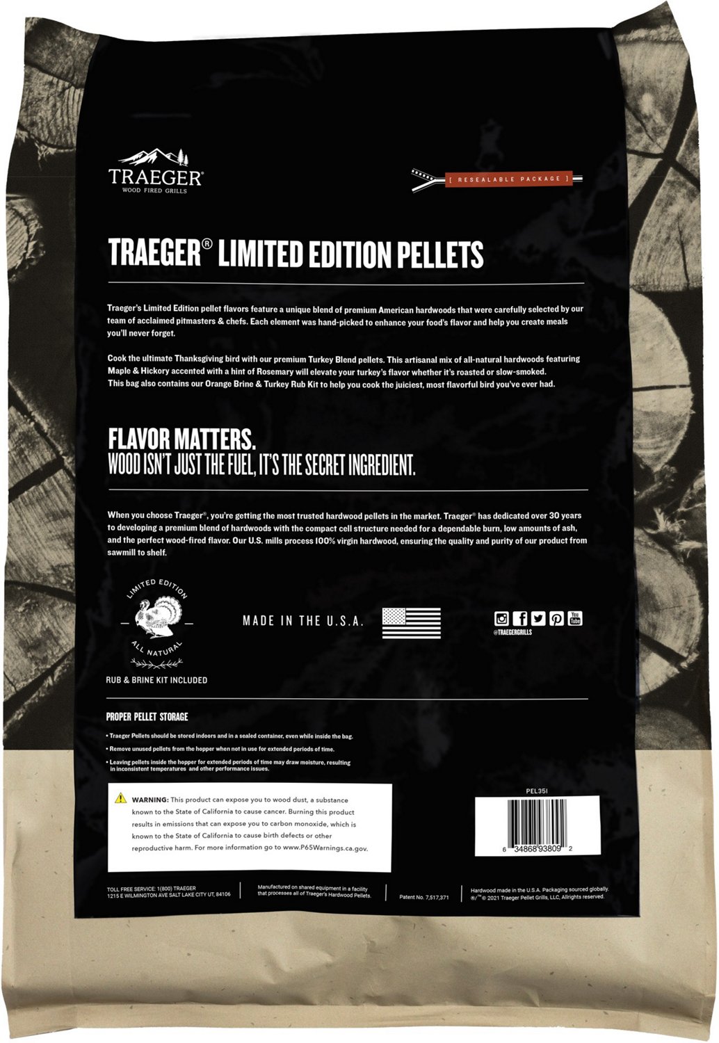 Traeger Turkey Pellet & Brine Kit                                                                                                - view number 2