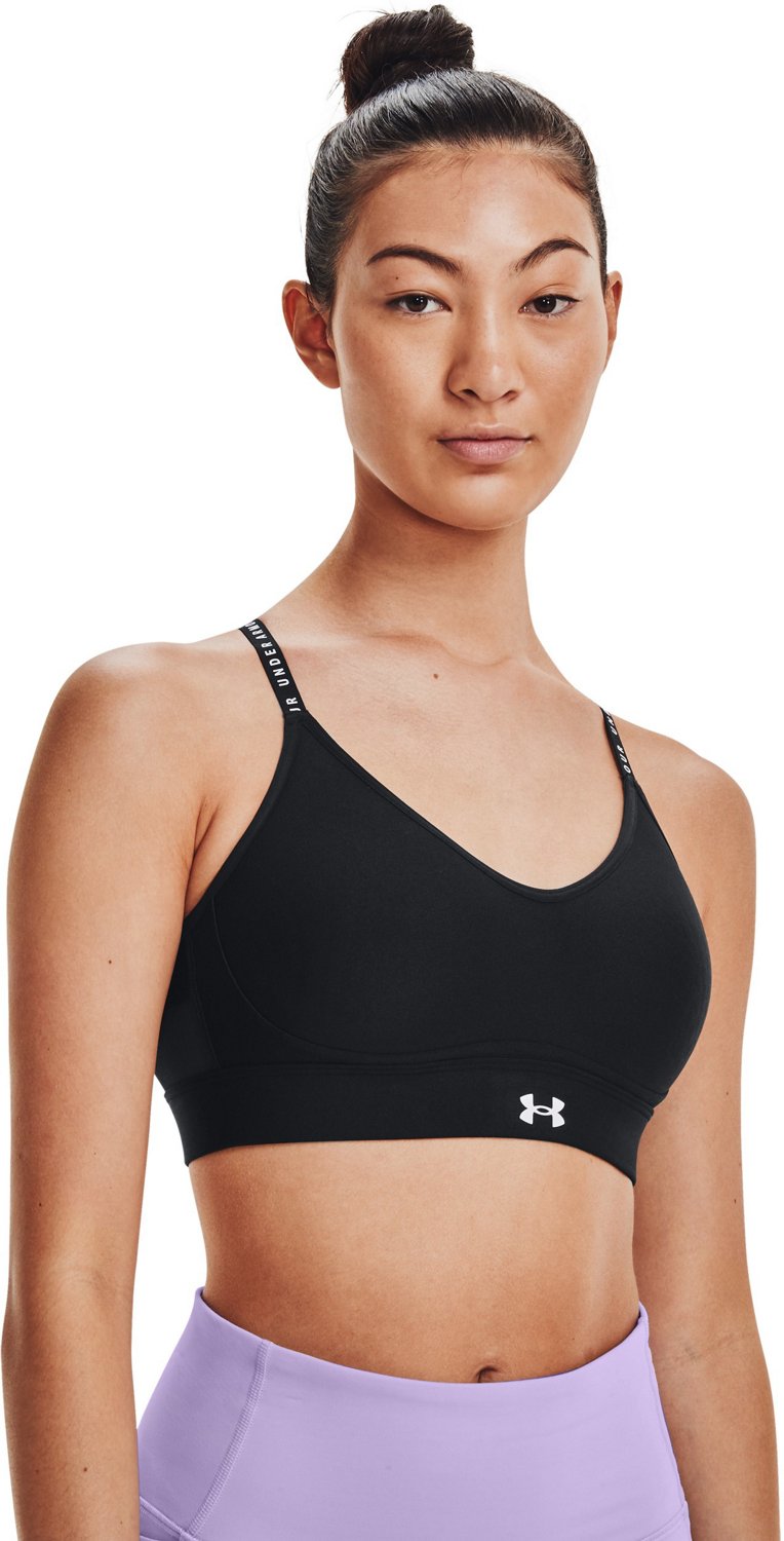 UNDER ARMOUR Sports bra UA INFINITY HIGH ZIP in black