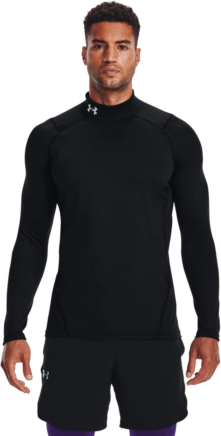 Under Armour Men's CG Armour Fitted Mock Long Sleeve Top | Academy
