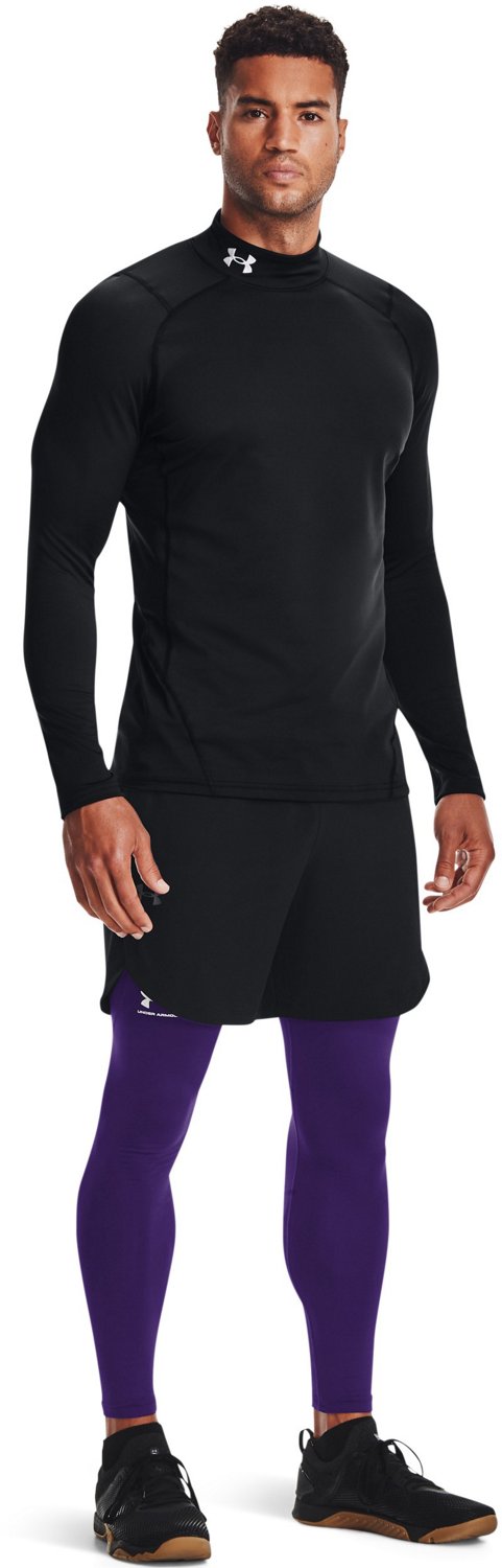 Under Armour Men's CG Armour Fitted Mock Long Sleeve Top - view number 3