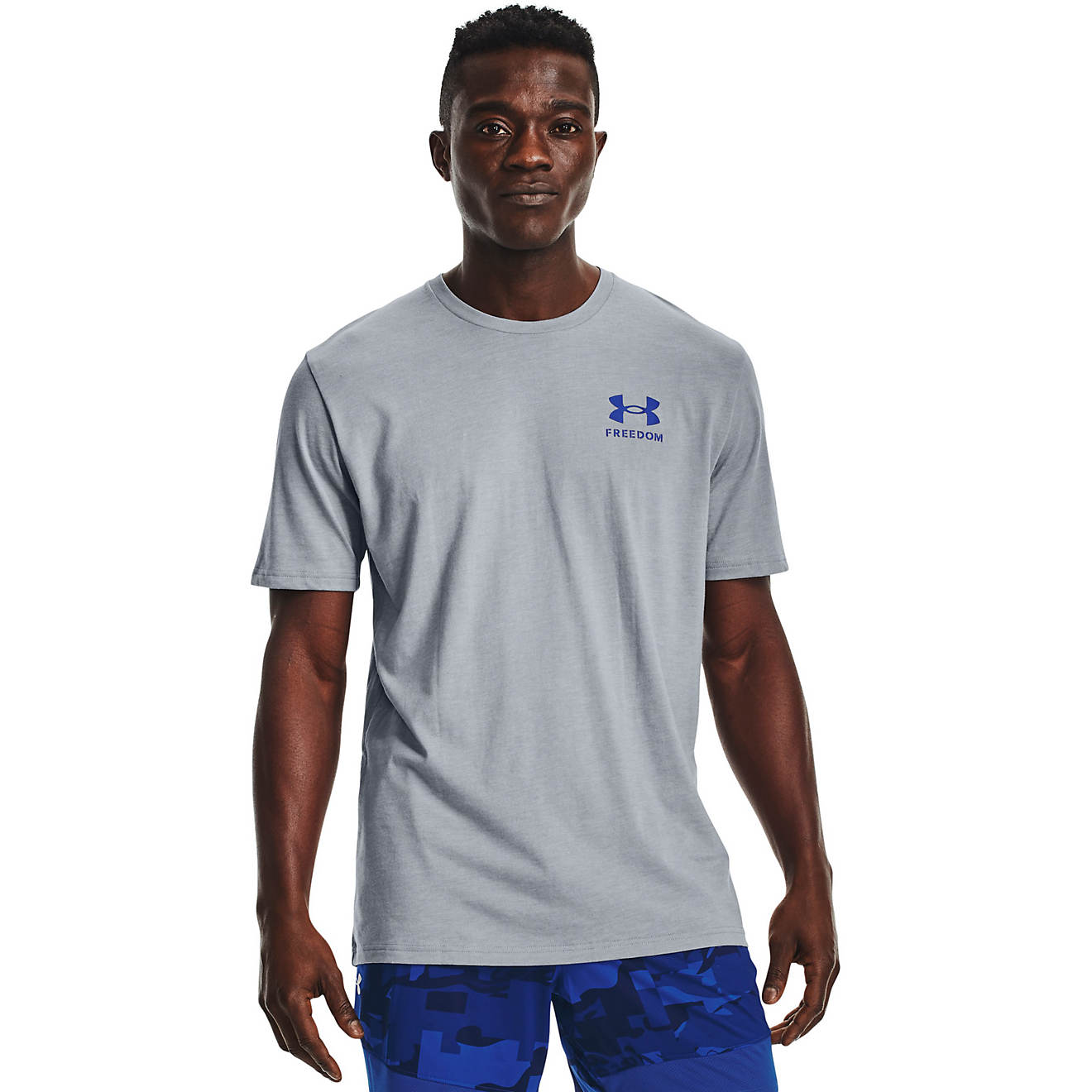 Under Armour Men's Freedom Flag Short Sleeve T-shirt                                                                             - view number 1