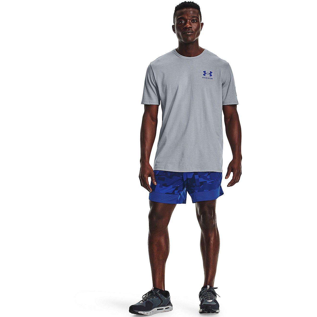Under Armour Men's Freedom Flag Short Sleeve T-shirt                                                                             - view number 2