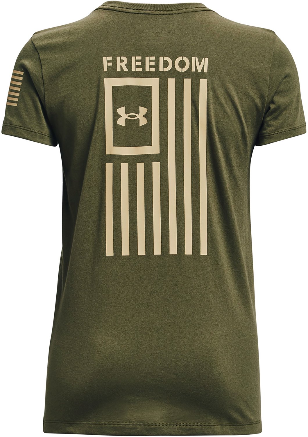 Under Armour Women's Freedom Flag T-shirt                                                                                        - view number 5