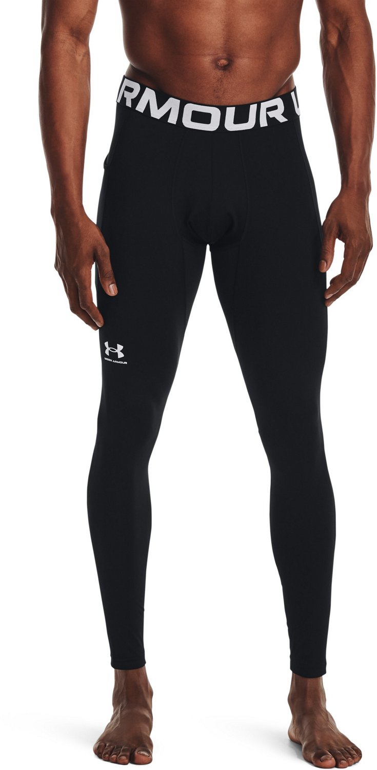 leggings Under Armour HeatGear Armour Camo - 001/Black/White - men´s 