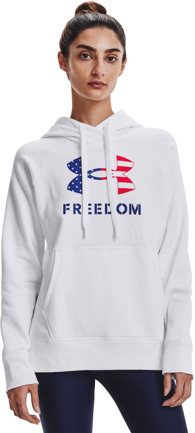  Under Armour Boys Freedom BFL Rival Hoodie, Academy