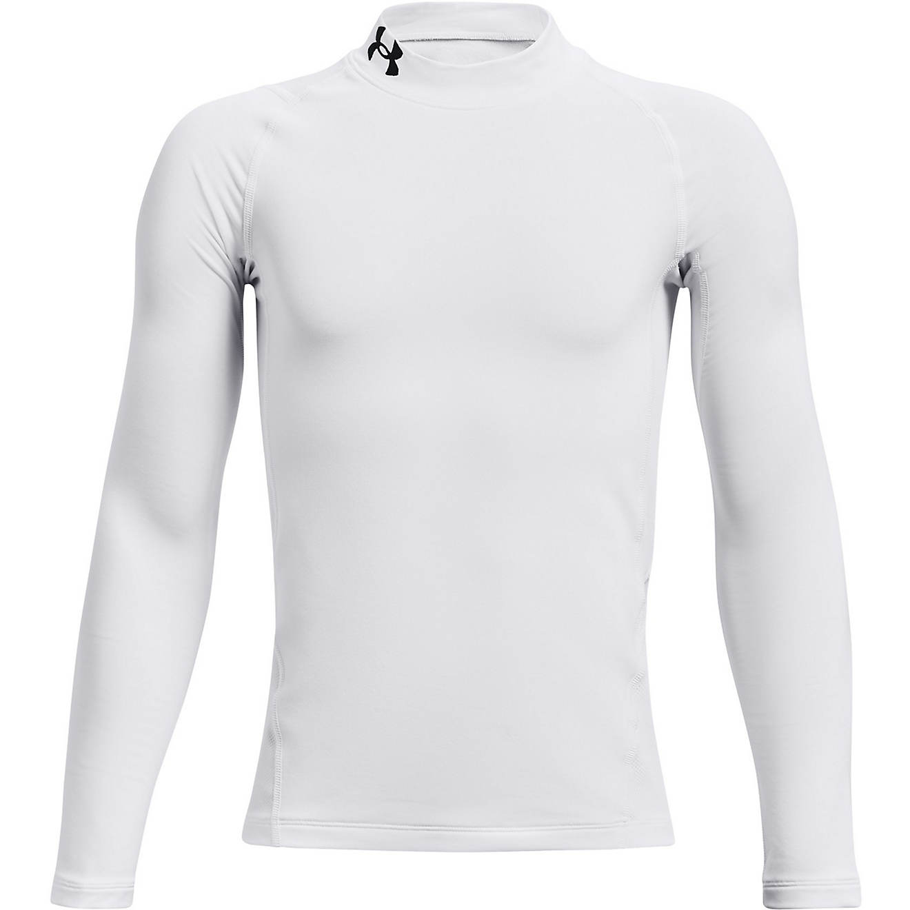 Under Armour Boys' ColdGear Mock Neck Long Sleeve Shirt                                                                          - view number 1