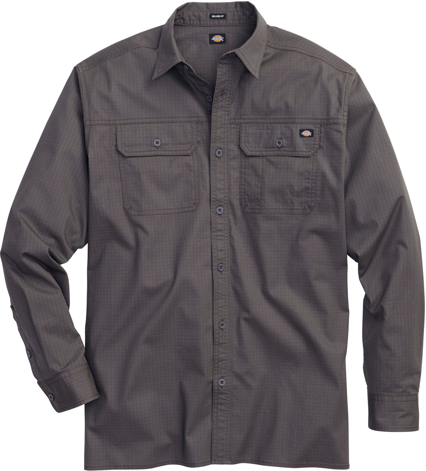 Dickies Men's FLEX Ripstop Long Sleeve Plaid Shirt - view number 5