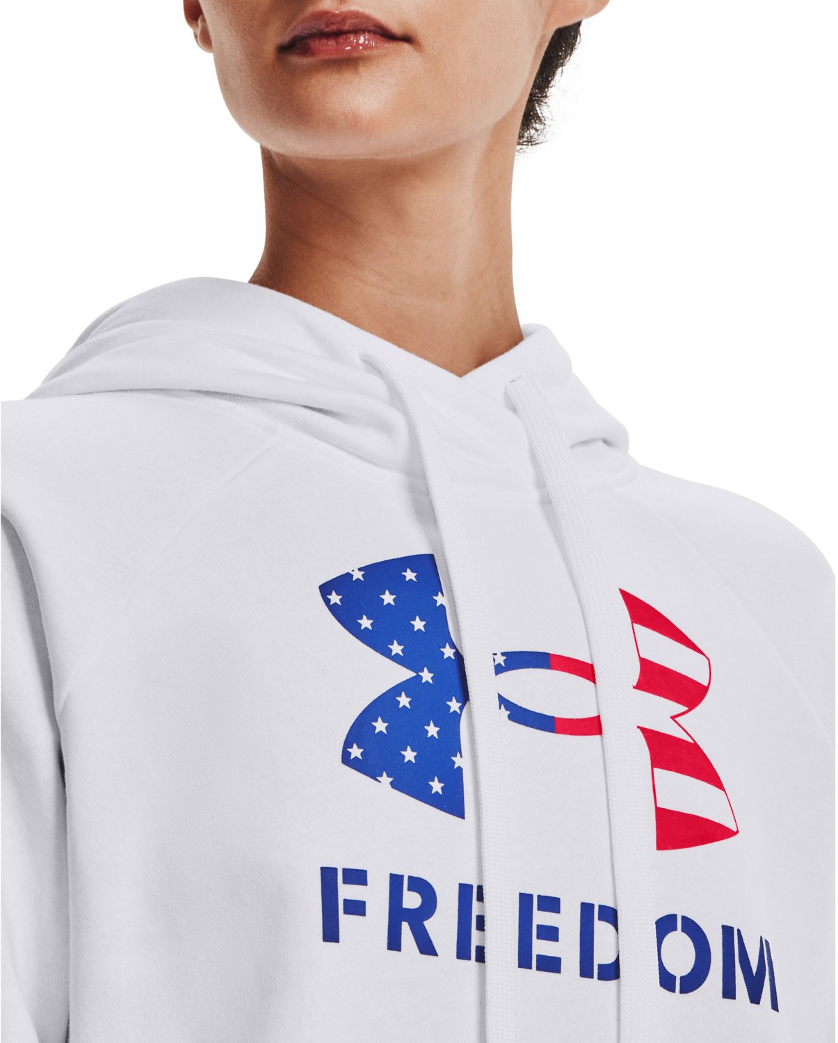  Under Armour Boys Freedom BFL Rival Hoodie, Academy