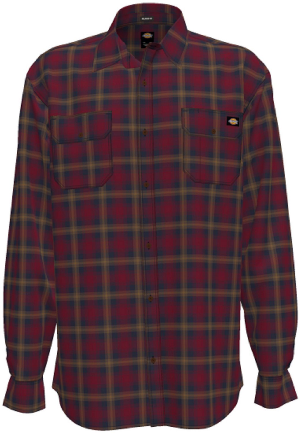 Dickies Men's Long Sleeve Flex Flannel Shirt | Academy