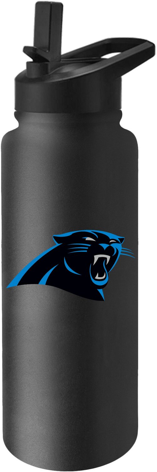 Logo Carolina Panthers Quencher 34 oz Water Bottle