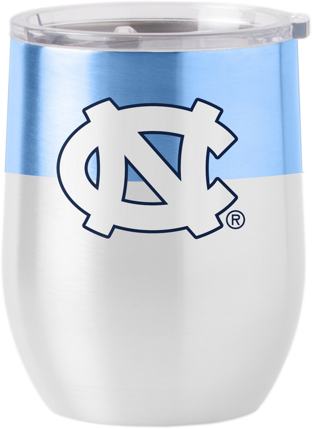 Logo University of North Carolina 16 oz Curved Stainless Steel ...