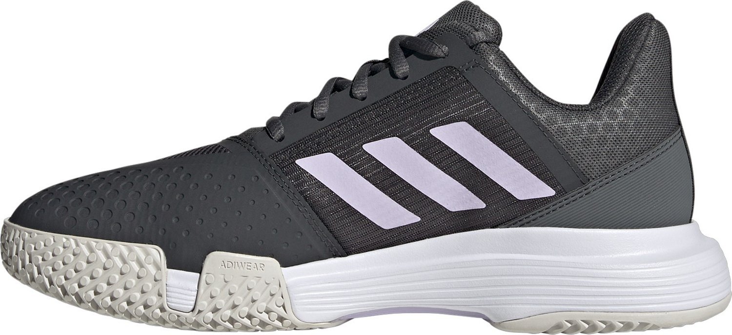 adidas Women's CourtJam Bounce Tennis Shoes Academy