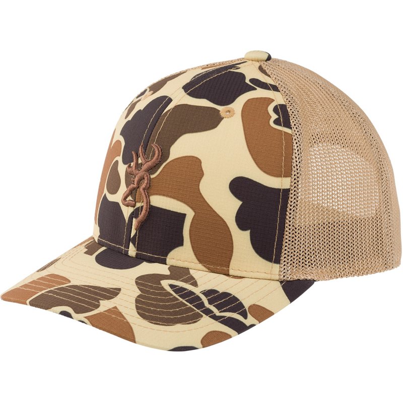 Browning Buckmark Cupped Up Mesh-Back Cap