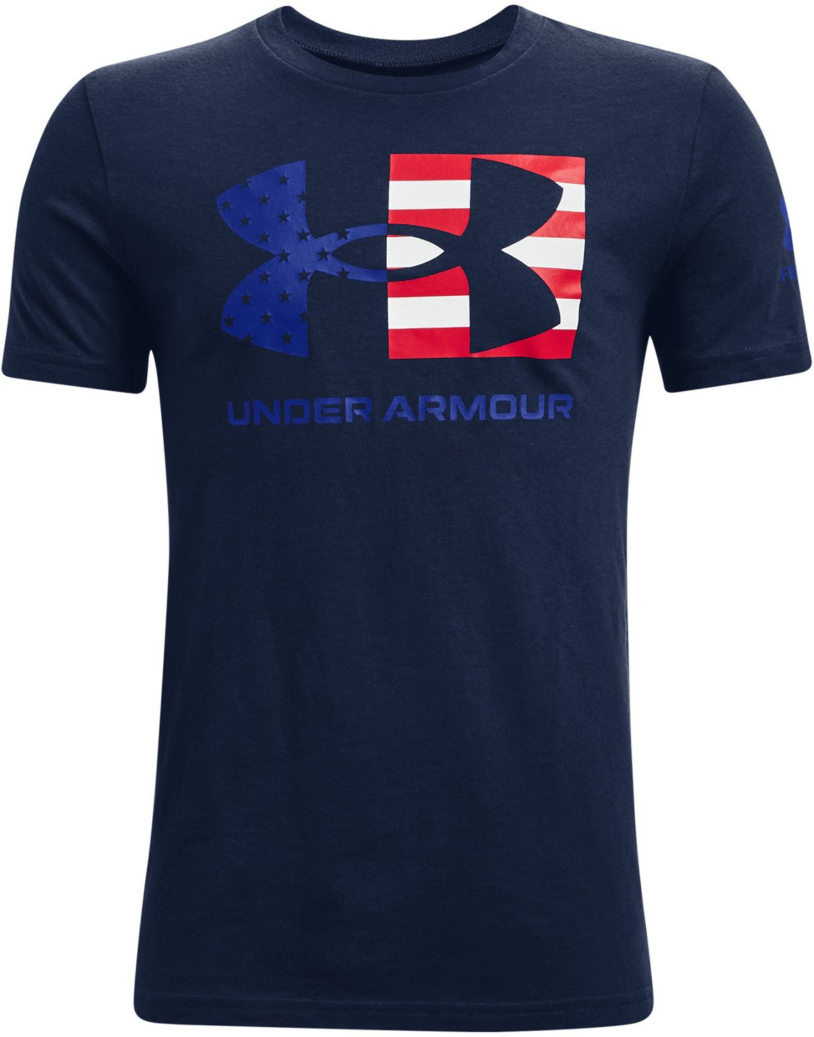 Under Armour Boys' Freedom Flag Short Sleeve TShirt Academy