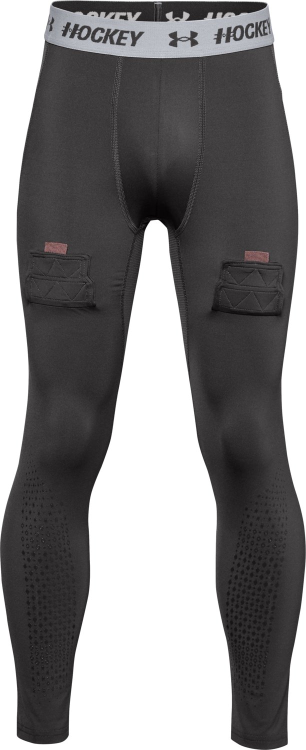 Under Armour Boys' Hockey Fitted Leggings Academy