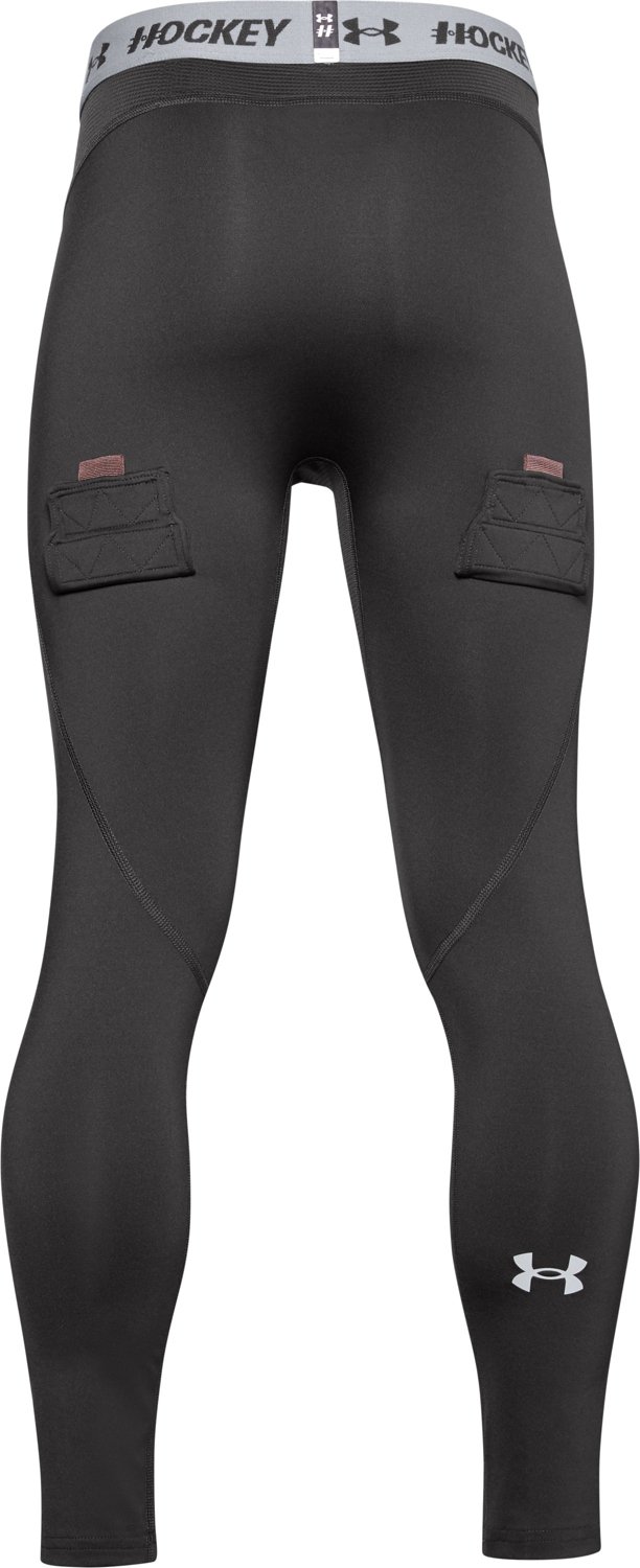 Under Armour Boys' Hockey Fitted Leggings - view number 2