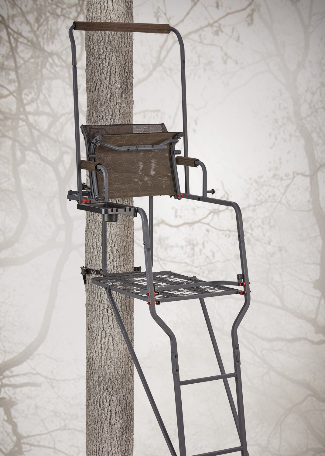 Game Winner Full 18 ft Platform Ladder Stand Academy