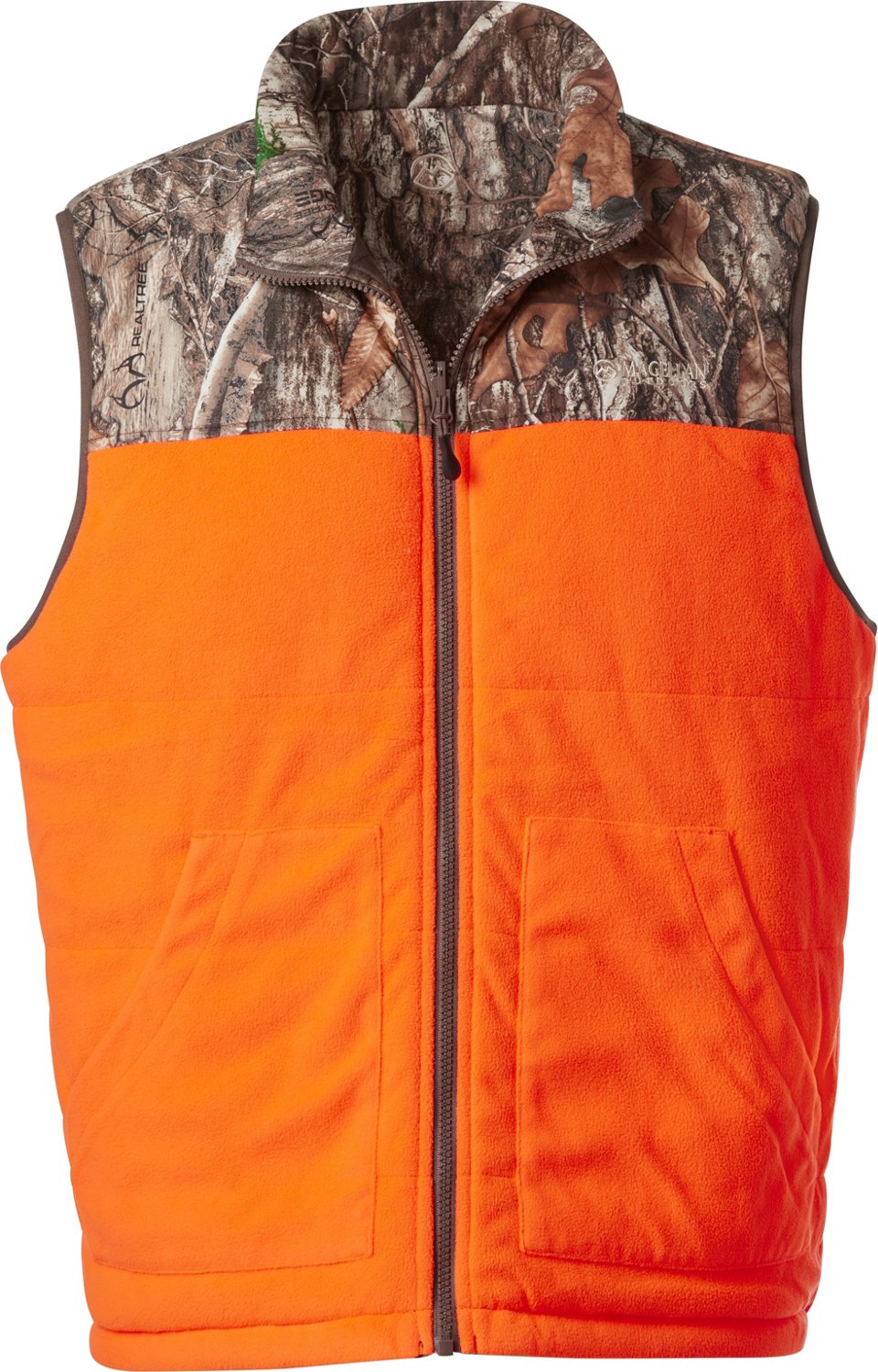 Magellan Outdoors Hunt Gear Men's Camo Reversible Vest                                                                           - view number 4