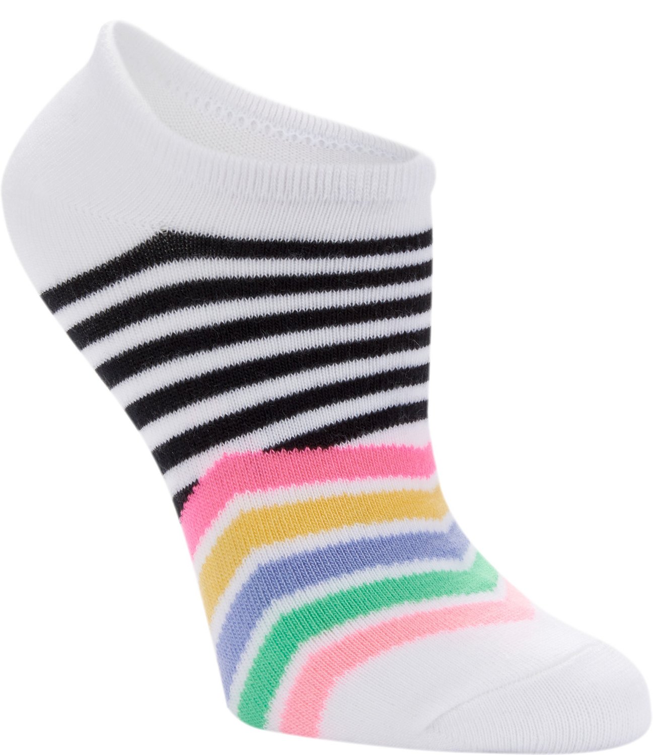 BCG Women's Stripes And Dots No Show Socks 6 Pack - view number 2
