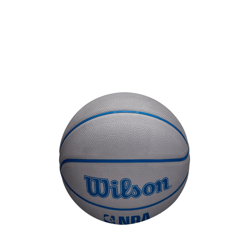 Wilson NBA DRV Series Mini Basketball Gray/Blue - Basketball Accessories at Academy Sports