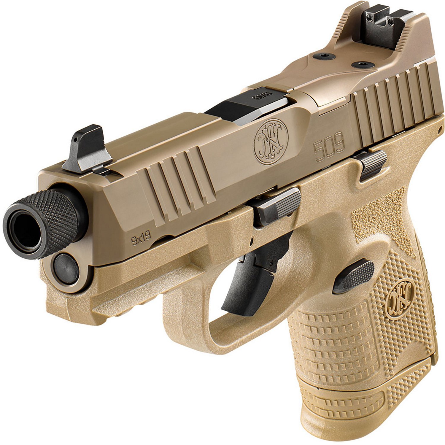 FN 509 Compact Tactical 9mm Luger Pistol | Academy