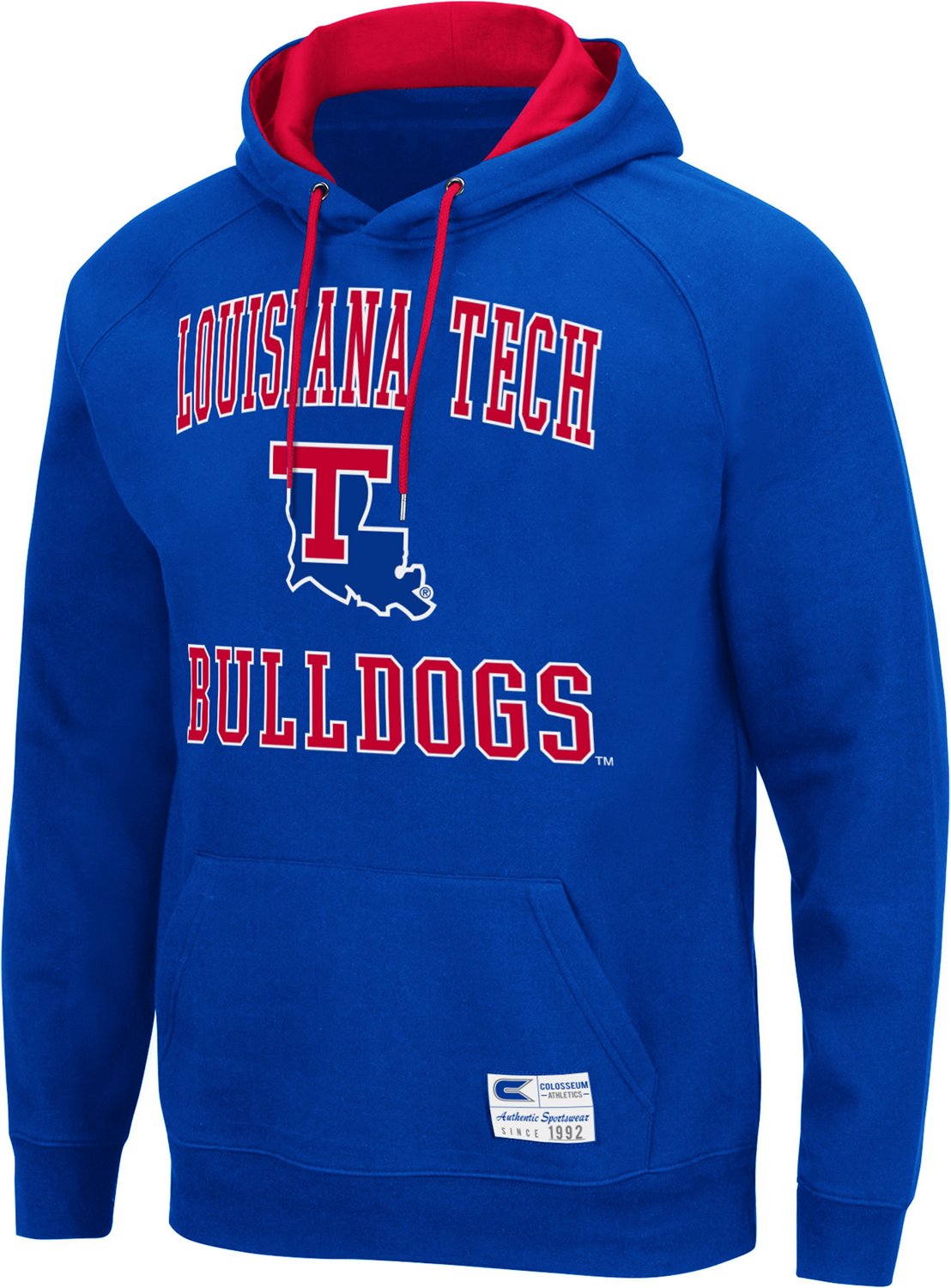 Colosseum Athletics Men's Louisiana Tech University Grove Fleece ...