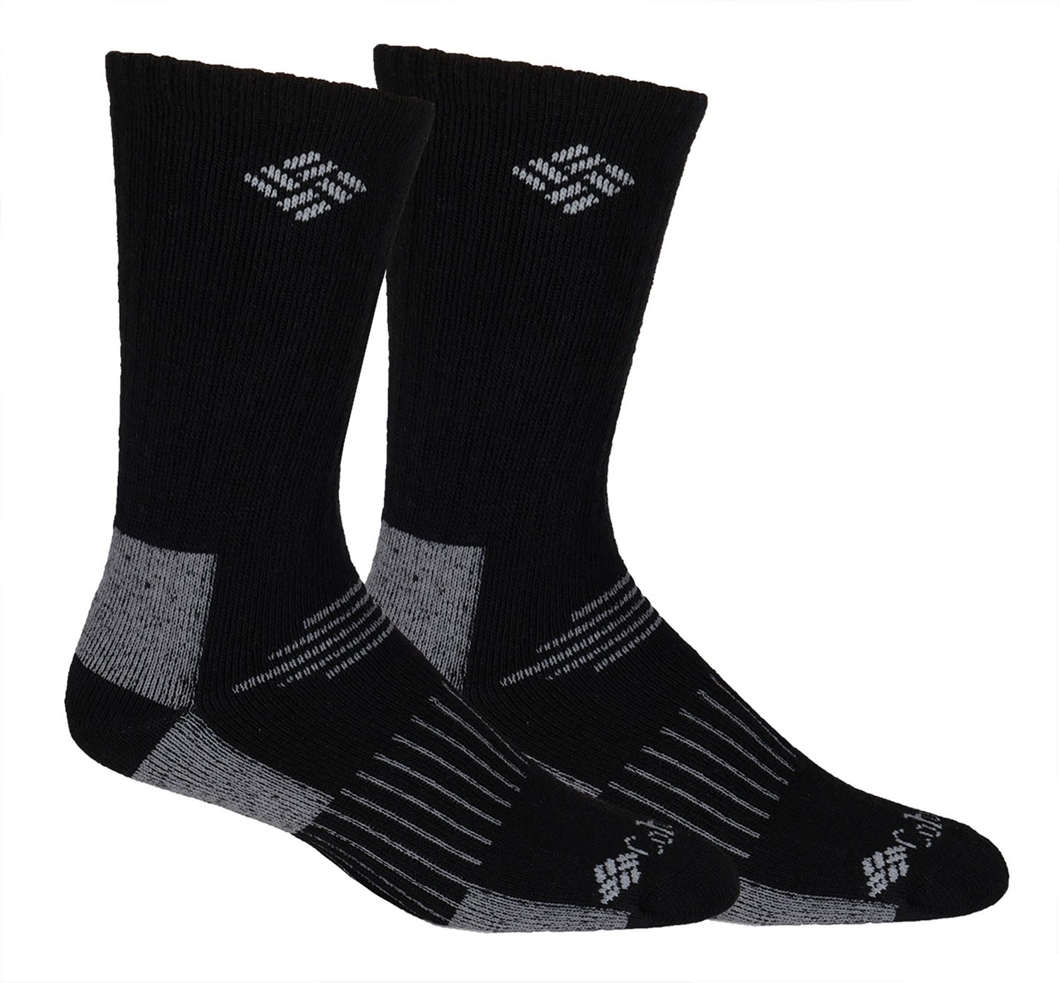 Columbia Sportswear Full Cushion Wool Crew Socks 2 Pack Academy