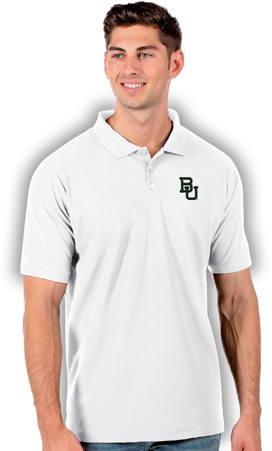 Antigua Men's Baylor University Legacy Pique Polo Shirt