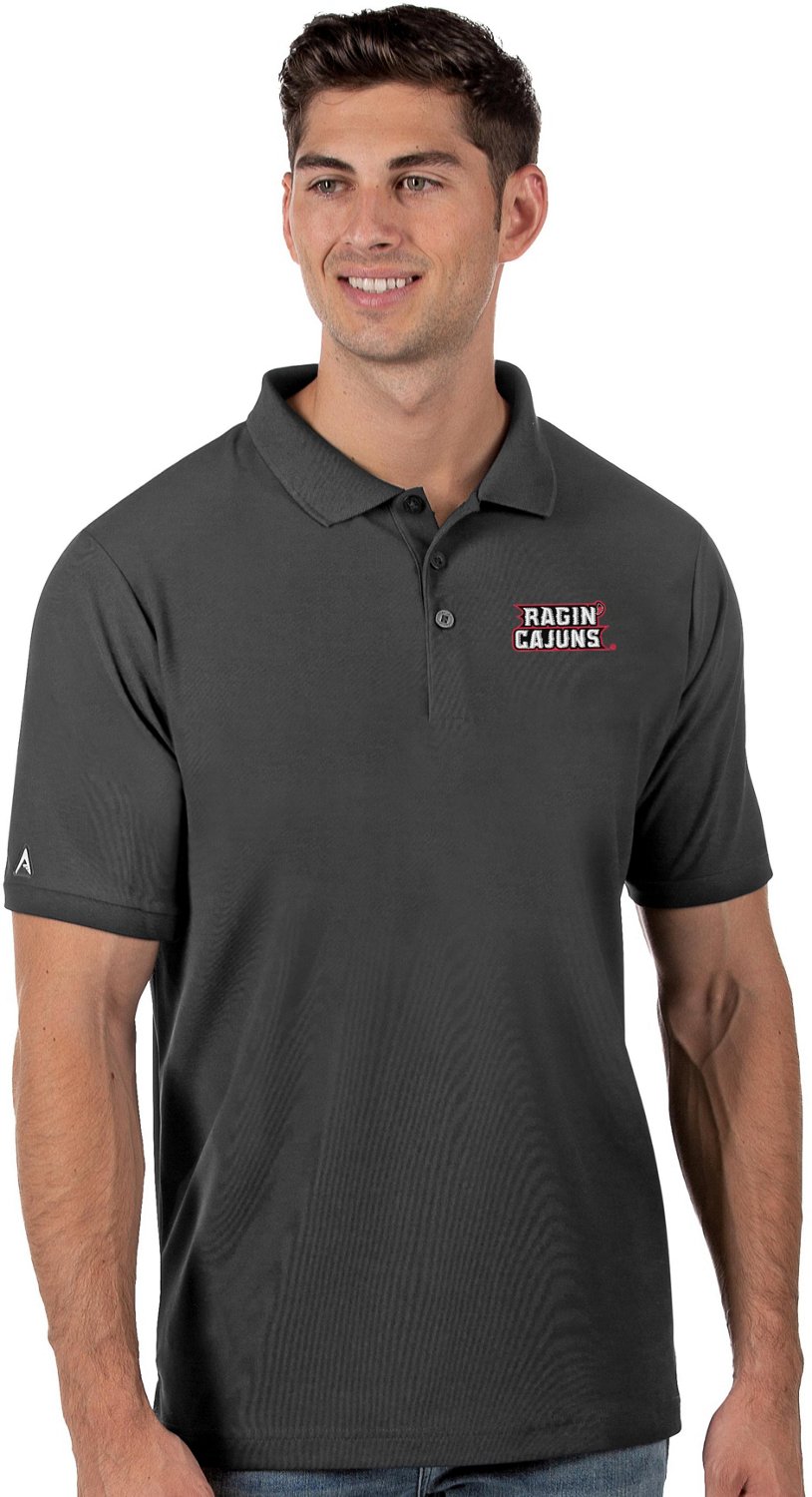Antigua Men's University of Louisiana at Lafayette Legacy Pique Polo Shirt