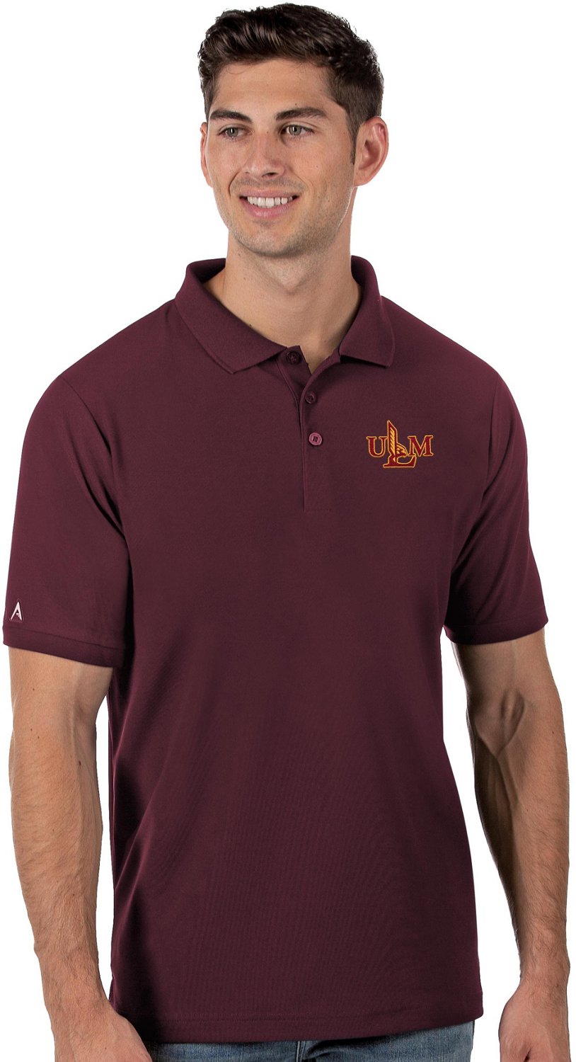 Antigua Men's University of Louisiana at Monroe Legacy Pique Polo Shirt ...
