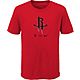 Nike Boys' Houston Rockets Essential Logo Short Sleeve T-shirt                                                                   - view number 1 image