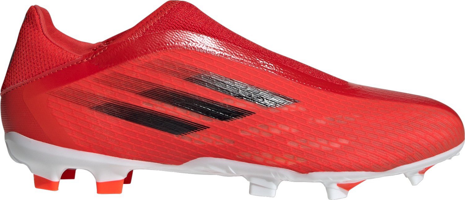 adidas Adults' X Speedflow .3 Laceless Firm Ground Soccer Shoes | Academy