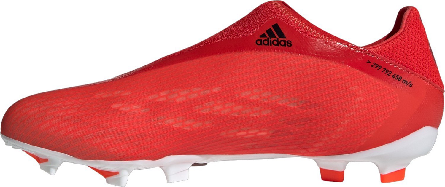adidas Adults' X Speedflow .3 Laceless Firm Ground Soccer Shoes | Academy