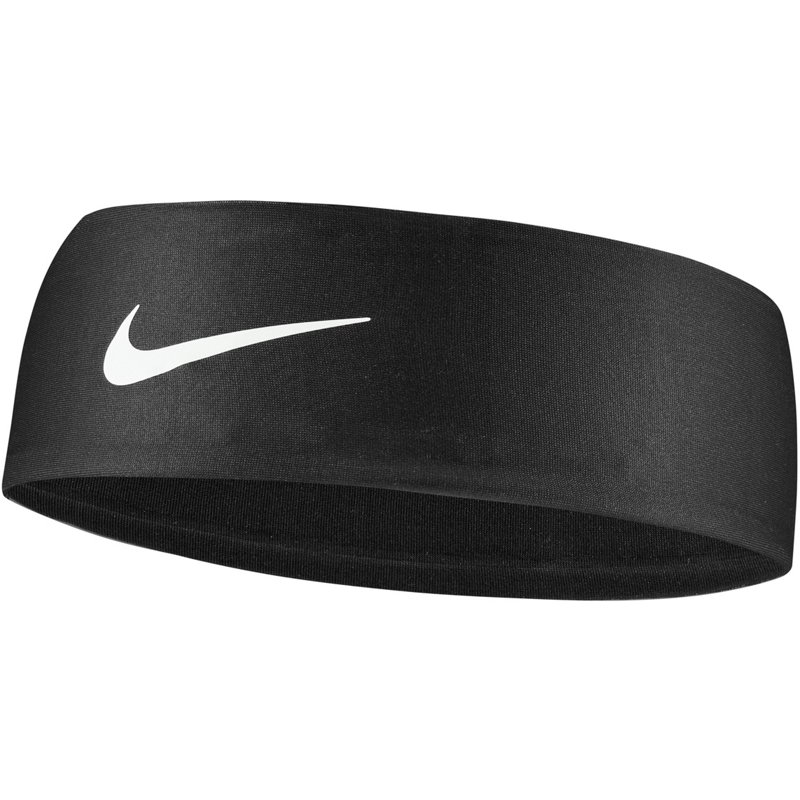Nike Women's Fury Headband 3.0 Black/White - Women's Athletic Hats And Accessories at Academy Sports