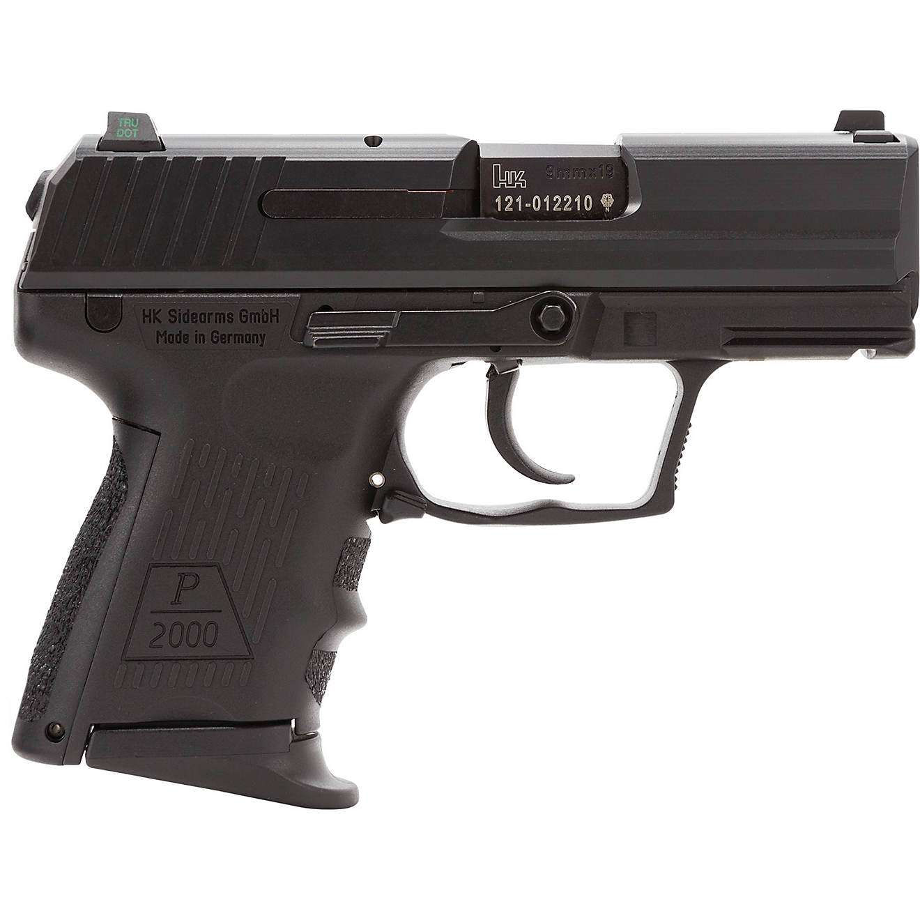 Heckler & Koch P2000SK V2 LEM Night 9mm Luger Centerfire Pistol                                                                  - view number 1