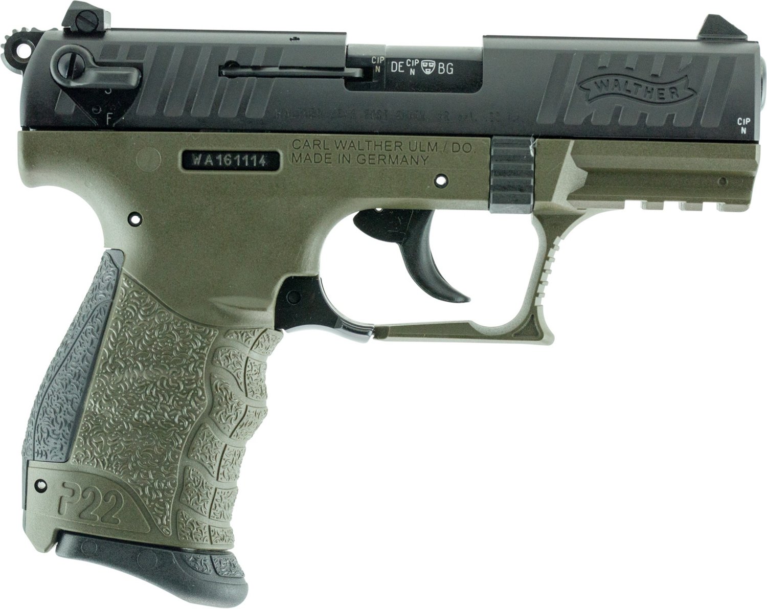 Walther P22 Military 22 Lr 342 In Tactical Pistol Academy