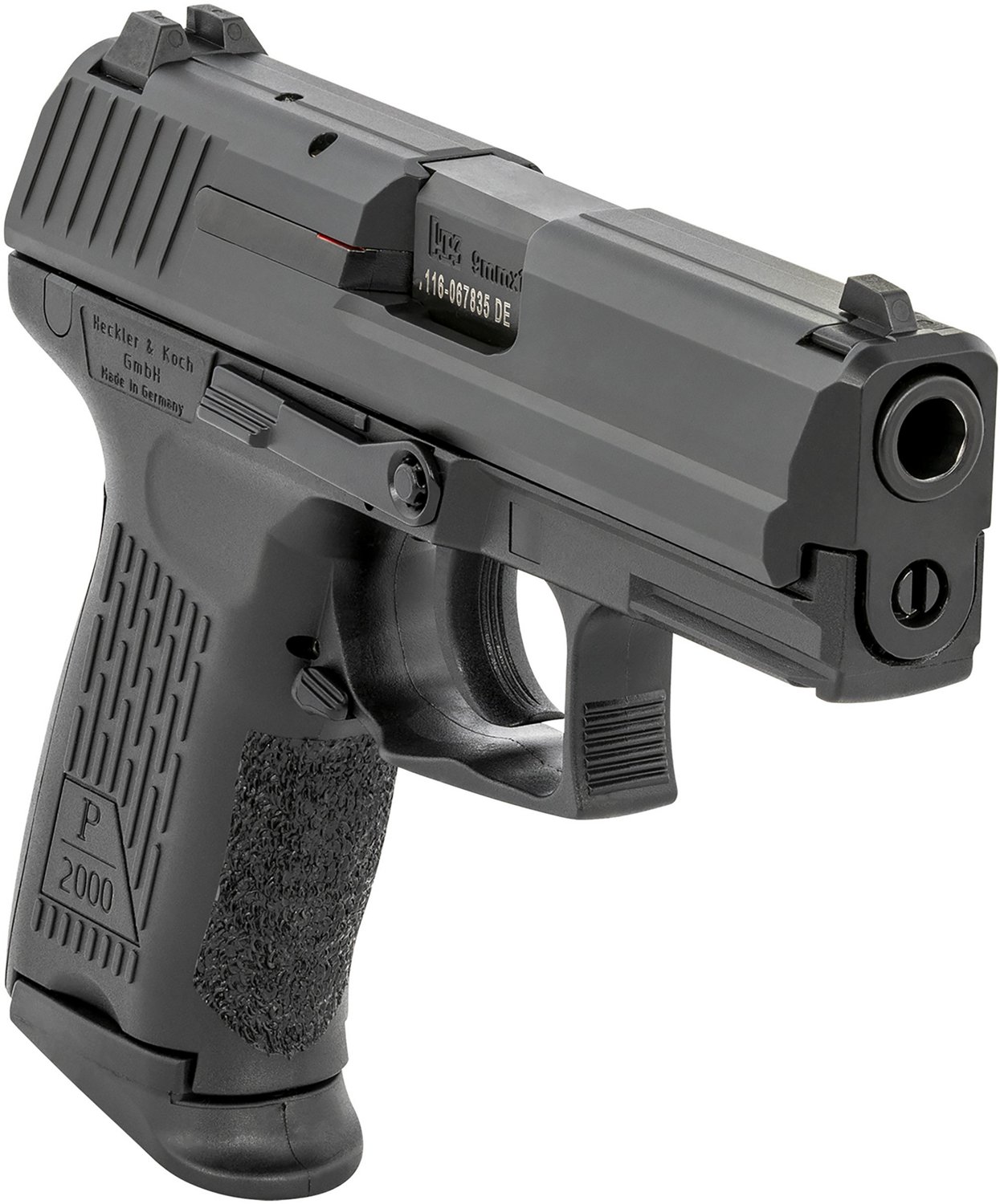 Heckler & Koch P2000 V2 LEM 9mm Luger Pistol | Academy