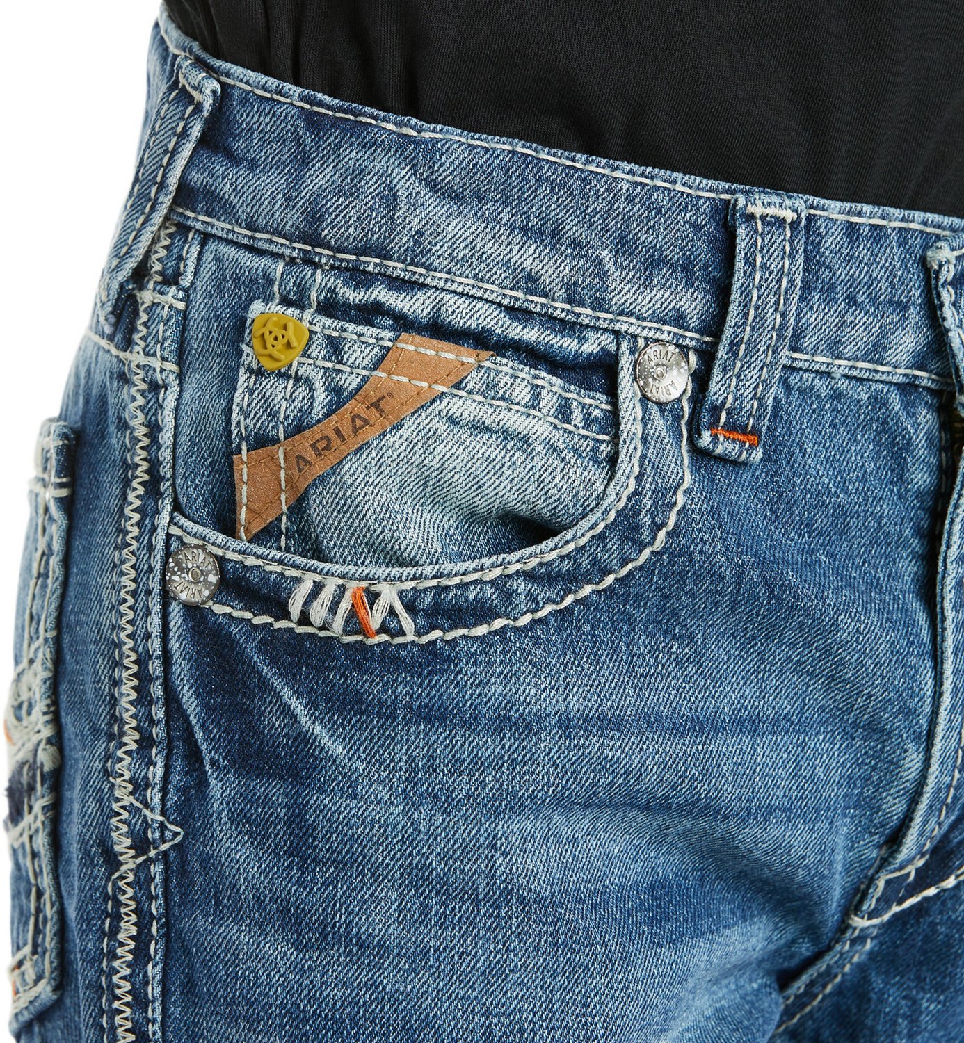 Ariat Boys' B5 Charger Dakota Slim Fit Jeans - view number 2